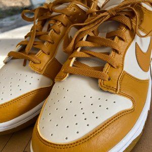 *BRAND NEW* Nike Dunk Low Next Nature | Phantom/Gold Suede W11.5/M 10